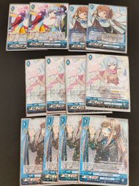 アンジュ・ヴィエルジュ 青デッキパーツ まとめ売り 日向美海 遠薙深雪 SR含 サムネイル 3
