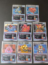 Gundam Card Lot Hyaku Shiki Zeta Super Robot Wars サムネイル 1