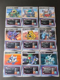 Super Robot Wars Scramble Gather 9 Card Lot サムネイル 1
