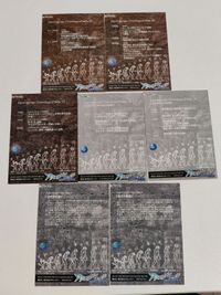 Aquarian Age Character Card 7 Set Lot Vintage TCG サムネイル 2