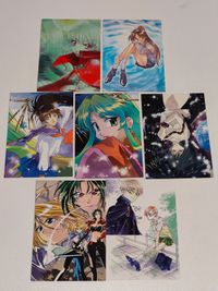 Aquarian Age Character Card 7 Set Lot Vintage TCG サムネイル 1
