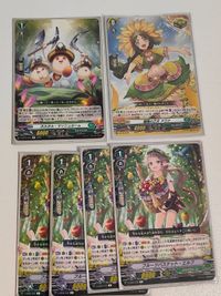 Vanguard Card Lot Holhol Mushroom Fruit Basket Alana