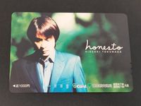 【未使用】徳永英明 honesto Tカード 1000円分 東京都交通局 都営地下鉄 営団地下鉄 アーティストグッズ レア