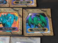 Yu-Gi-Oh 3D Hologram Meiji Card Set 7 Cards Vintage サムネイル 4