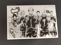 【エラーカード】裏面ダブルプリント ハイキュー カード 稲荷崎高校 集合 原画風 イラストカード 宮侑 宮治 北信介 角名倫太郎 尾白アラン 銀島結 大耳練 試合前 整列 コートイン コレクショングッズ ジャンプ アニメ バレー 最強の挑戦者 サムネイル 1