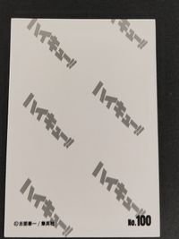 【エラーカード】裏面ダブルプリント ハイキュー カード 稲荷崎高校 横断幕 思い出なんかいらん 原画風 イラストカード 宮侑 宮治 北信介 角名倫太郎 尾白アラン 応援 試合 名シーン コレクショングッズ サムネイル 2