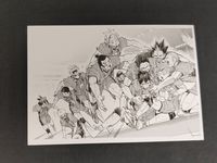 【エラーカード】裏面ダブルプリント ハイキュー カード 烏野高校 勝利 歓喜 集合 原画風 イラストカード 日向翔陽 影山飛雄 月島蛍 山口忠 澤村大地 菅原孝支 東峰旭 西谷夕 田中龍之介 コレクショングッズ サムネイル 1