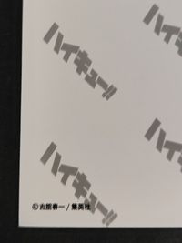 【エラーカード】裏面ダブルプリント ハイキュー カード 木兎光太郎 赤葦京治 梟谷学園 原画風 イラストカード 背中合わせ エース セッター コンビ コレクショングッズ ジャンプ コミック アニメ バレーボール サムネイル 3