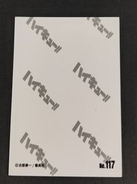 【エラーカード】裏面ダブルプリント 10th クロニクル ハイキュー フォト カード 烏野 日向翔陽 烏養一繋 元監督 原作絵 サムネイル 2
