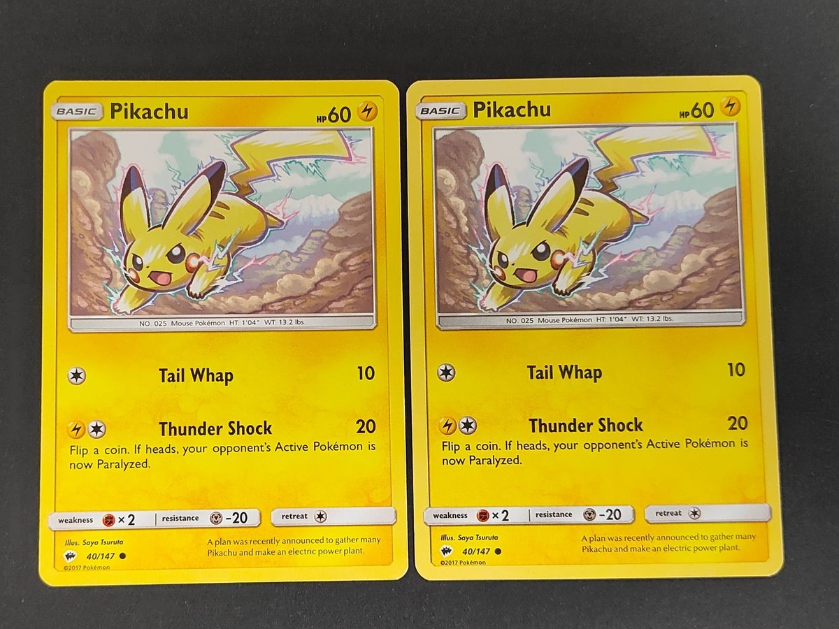 ポケモンカード ピカチュウ 英語 40/147