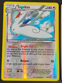 ポケモンカード 英語 海外 リバースホロ ホロ ミラートゲチック 104/135 ヤドラン 52/123 サムネイル 2
