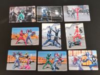 eb333【特捜戦隊デカレンジャー】カード 戦闘アクションシーン複数 デカレッド/赤座伴番(載寧龍二) デカブルー/戸増宝児(林剛史) デカグリーン/江成仙一(伊藤陽佑) デカイエロー/礼紋茉莉花(木下あゆ美) デカピンク/胡堂小梅(菊地美香)