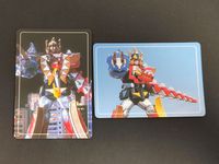 eb334【爆竜戦隊アバレンジャー】アバレンオー 爆竜合体 トップ製菓 カード 2枚セット
