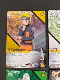 NARUTO ナルト 疾風伝 カードゲーム 8枚まとめ売り（ナルト、シノ 他） サムネイル 2