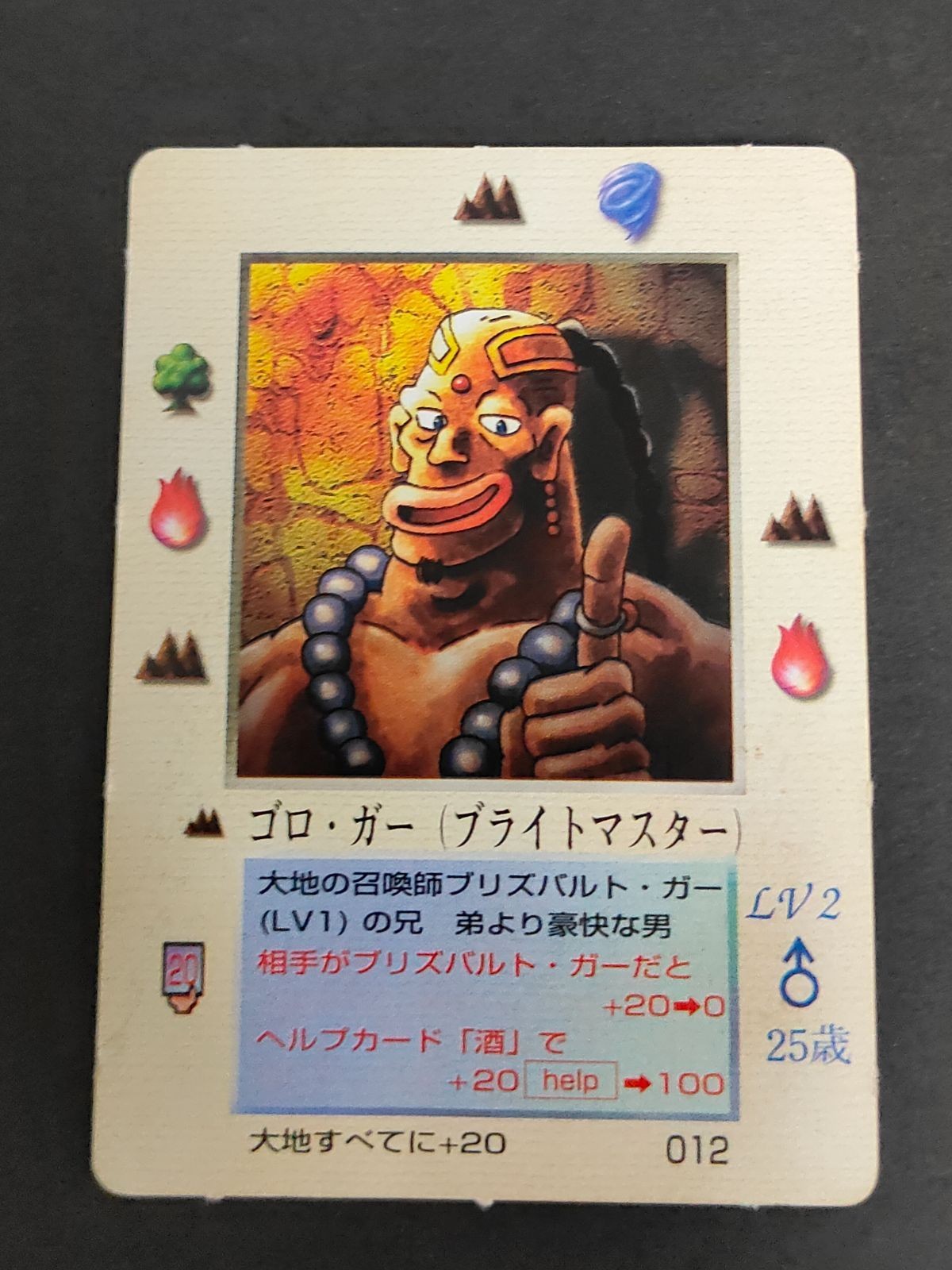 Goro Ga Miracle Zone Card 1997 Birthday Promo