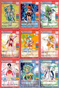 Magical Paradise Card 9 Lot Retro Vintage Japanese サムネイル 1