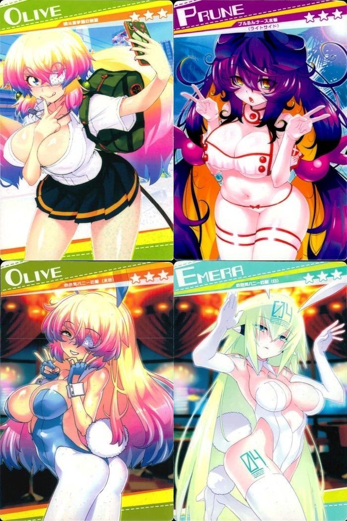 Card Connect Beauty Girl Card Olive Prune Lot