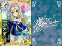 艦これ アーケード まとめ 【絵柄違い】 艦これ アーケード フレッチャー リベッチオ 6周年 4枚セット 艦隊これくしょん 美少女 サムネイル 3