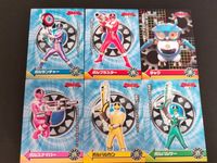 未来戦隊タイムレンジャー セイカノート カード 6枚セット 19～24 タック ボルブラスター ボルランチャー ボルパルサー ボルバルカン ボルスナイパー 武器 装備 当時物 レトロ 特撮 スーパー戦隊