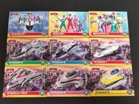 Timeranger Seika Note Card 9pc Set Vintage Super Sentai
