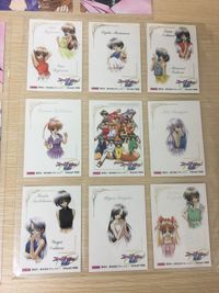 ファーストキス物語 カード パズル まとめ 箔押し 27種 PR PRA PRB ヒロイン集合 ギャルゲー レトロ 美少女 HuneX 1998 cp810 o14-1 サムネイル 3