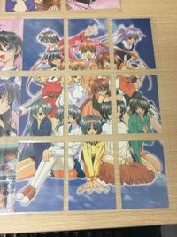 ファーストキス物語 カード パズル まとめ 箔押し 27種 PR PRA PRB ヒロイン集合 ギャルゲー レトロ 美少女 HuneX 1998 cp810 o14-1 サムネイル 2