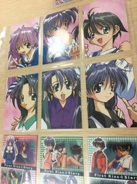 ファーストキス物語 カード パズル まとめ 箔押し 27種 PR PRA PRB ヒロイン集合 ギャルゲー レトロ 美少女 HuneX 1998 cp810 o14-1 サムネイル 6