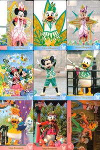 ディズニー コレクション カード まとめ ディズニー TDR コレカ 2014 夏祭り サマー 9枚セット サムネイル 1