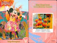 Disney Collection Card Lot TDR 2015 2014 9 Cards サムネイル 2
