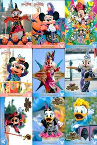ディズニー コレクション カード まとめ ディズニー コレカ TDR ヴィランズ ハロウィン 9枚セット サムネイル 1