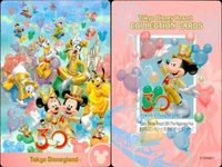 Disney Card Lot TDR Collection 30th Anniversary Japanese サムネイル 6
