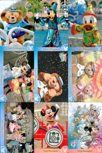 ディズニー コレクション カード まとめ TDR TDS コレカ 10周年 スプリング 夏祭り 9枚セット サムネイル 1