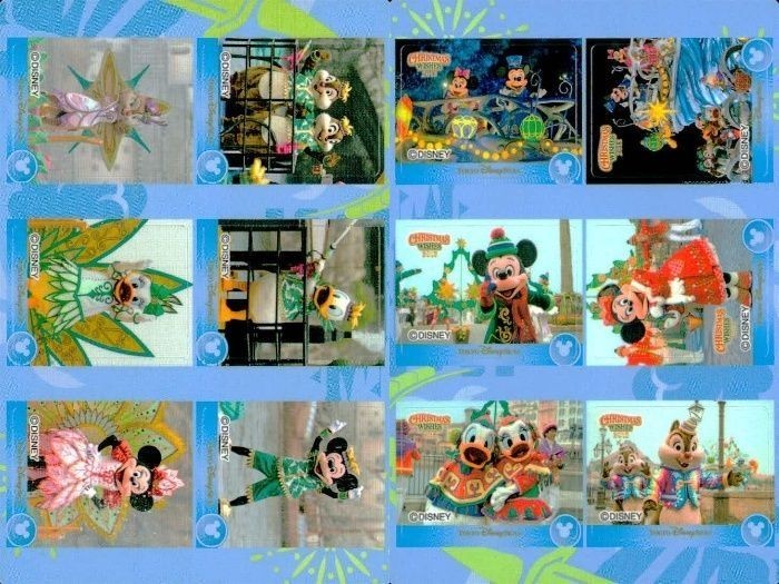 Disney Collection Seal Sticker Lot 2 Pieces Japanese