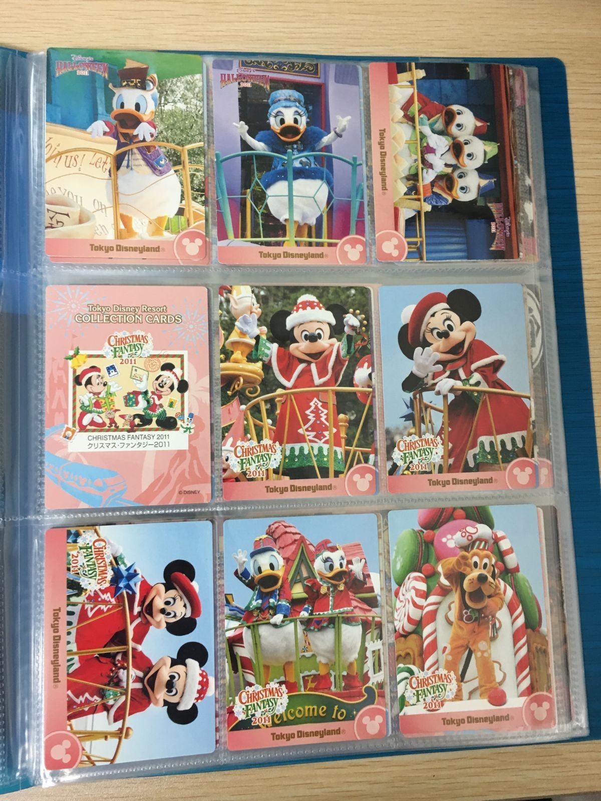 o10-1 東京ディズニーランド 東京ディズニーリゾート コレクション カード まとめ パレードフォト コレクションカード(タイトル) ドナルドダック ハロウィーン2011 デイジーダック ハロウィーン2011 チップ デール ハロウィーン