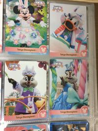 o10-1 東京ディズニーリゾート コレクション カード まとめ フォト シート ミッキーマウス Disney's Easter 2016 ミニーマウス Disney's Easter 2016 ドナルドダック Disney's Easte サムネイル 2