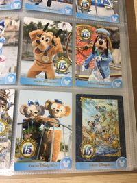 o10-1 TDS15周年 東京ディズニーシー 15周年 ザ イヤー オブ ウィッシュ カード まとめ TokyoDisneySea 15th フォト ミッキーマウス ミニーマウス ドナルドダック デイジーダック プルート グーフィー チッ サムネイル 2