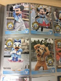 o10-1 TDS15周年 東京ディズニーシー 15周年 ザ イヤー オブ ウィッシュ カード まとめ TokyoDisneySea 15th フォト ミッキーマウス ミニーマウス ドナルドダック デイジーダック プルート グーフィー チッ サムネイル 4