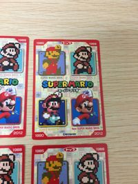 スーパーマリオブラザーズ カード まとめ スーパーマリオブラザーズ 1985 スーパーマリオワールド 1990 キラー マリオ ヨッシー ハンマーブロス パックンフラワー 4枚 不明 食玩 ウエハース サムネイル 9