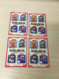 スーパーマリオブラザーズ カード まとめ スーパーマリオブラザーズ 1985 スーパーマリオワールド 1990 キラー マリオ ヨッシー ハンマーブロス パックンフラワー 4枚 不明 食玩 ウエハース サムネイル 6