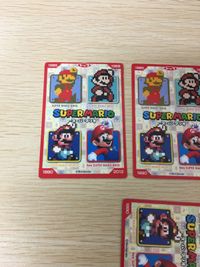 スーマリ スーパーマリオワールド カード まとめ キャラクター ファイアマリオ スーパーマリオ マントマリオ カメック 4枚 不明 食玩 ウエハース サムネイル 9