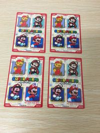スーパーマリオブラザーズ カード まとめ キャラクター ノコノコ パタパタ ジュゲム トゲゾー クリボー クッパ 4枚 不明 食玩 ウエハース系コレクション サムネイル 6