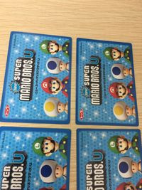 New Super Mario Bros U Card Lot Nintendo サムネイル 9