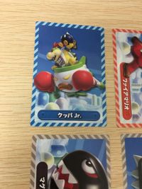 マリオU New スーパーマリオブラザーズ U カード まとめ キャラクター クッパ Jr. ファイアマリオ マグナムキラー ドッスン 4枚 トップ(トップ製菓) 食玩 ウエハース サムネイル 5