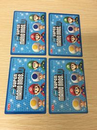 ニュースーパー マリオブラザーズU カード まとめ キャラクター ウェンディ ラリー レミー ファイアパックン 4枚 トップ 食玩 ウエハース サムネイル 6