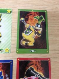 マリオU ニュースーパーマリオブラザーズU カード まとめ キャラクター サンボ イギー ルドウィッグ ロイ 4枚 任天堂 食玩 サムネイル 4