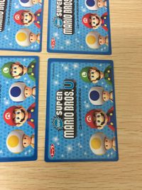 New Super Mario Bros U Card Lot Mario Yoshi Wafers サムネイル 7