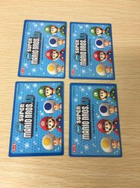 New Super Mario Bros U Card Lot Mario Yoshi Wafers サムネイル 6