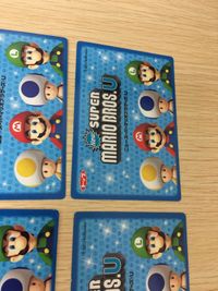 NSMBU ニュースーパーマリオブラザーズU カード まとめ キャラクター スーパードングリ フウセンちびヨッシー ルイージ パタパタ ムササビマリオ 4枚 任天堂 食玩 サムネイル 10