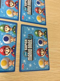 NSMBU ニュースーパーマリオブラザーズU カード まとめ キャラクター スーパードングリ フウセンちびヨッシー ルイージ パタパタ ムササビマリオ 4枚 任天堂 食玩 サムネイル 8
