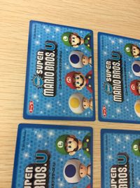NSMBU ニュースーパーマリオブラザーズU カード まとめ キャラクター スーパードングリ フウセンちびヨッシー ルイージ パタパタ ムササビマリオ 4枚 任天堂 食玩 サムネイル 9